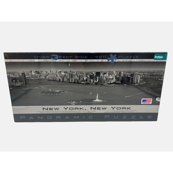Buffalo Games New York, New York Panoramic Puzzle 750 Pieces Over 3 Ft Wide - Picture 1 of 5